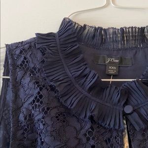 Sleeveless Jcrew lace top with tags